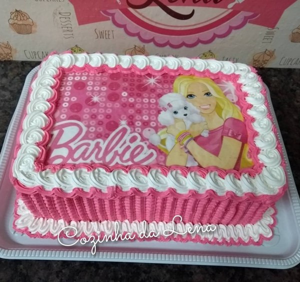Ideias de bolo da Barbie