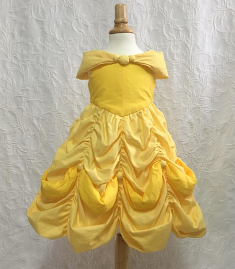 princesa disney vestido amarelo